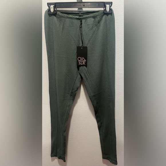 Chaser Pants - NWT Waffle knit Long John leggings.